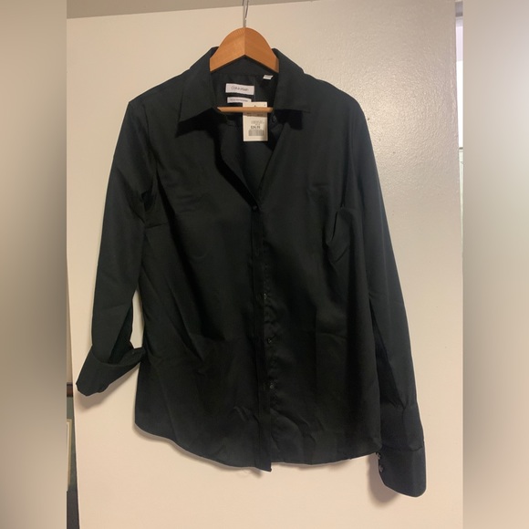 Calvin Klein Cotton Blouse - Picture 1 of 5